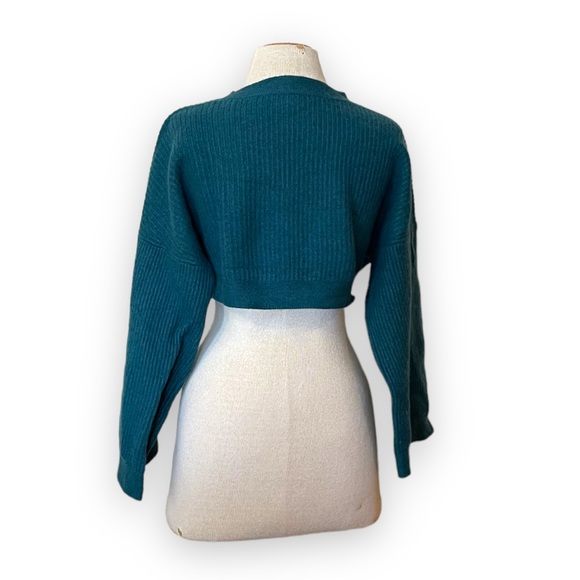 SWEATY BETTY wool/cashmere cropped sweater - Picture 6 of 12